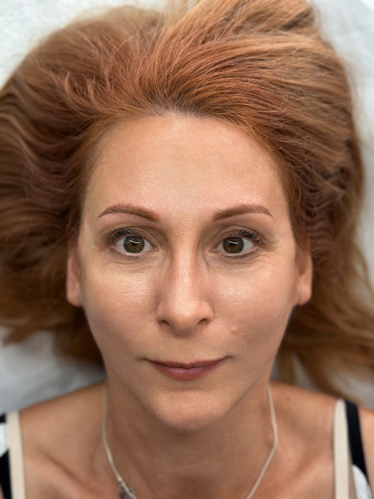 Púderes szemöldöktetoválás eredménye a Kiara Beauty szalonban